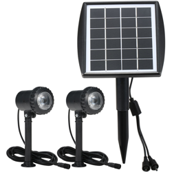 6V 1.8W LED Luci da giardino impermeabili ad energia solare Faretti da esterno Principale Doppio vialetto Prato Percorso Illuminazione da giardino precio