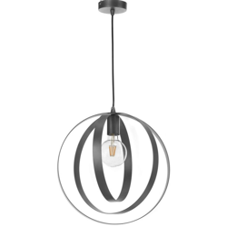 ONLI - Lampada a sospensione Yara, struttura grigio metallizzato en oferta