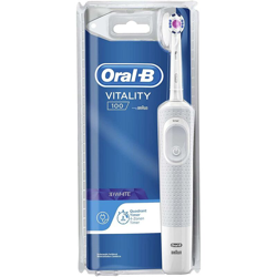 Spazzolino Elettrico Denti Vitality 100 3D White a Batteria con Timer - Oral B características