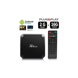 X96 Mini Android Box 7.1 Quad-Core S905W 2GB 16GB 4K Smart TV WiFi Media Player - TECH-IT características
