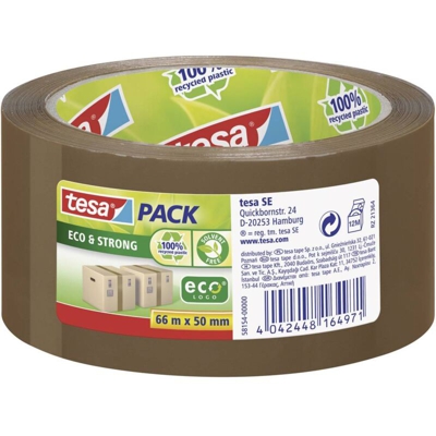 58154 58154-00-00 Nastro da imballo pack® Eco&Strong Marrone (L x L) 66 m x 50 mm 66 m - Tesa