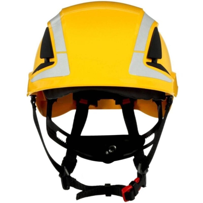 3M X5002V-CE Casco di protezione con sensore UV, riflettente, ventilato Giallo EN 397, EN 12492