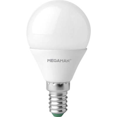 LED (monocolore) Classe energetica: A+ (A++ - E) Megaman MM21124 E14 Potenza: 5 W Bianco caldo 5 kWh/1000h