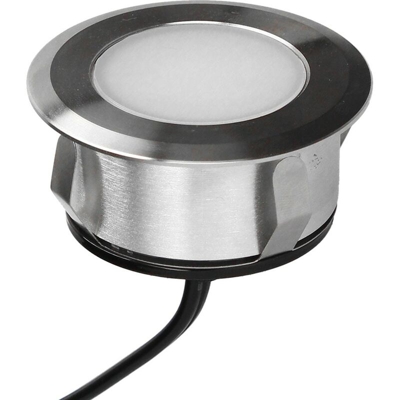 Arev - Set di 3 faretti precablati a bassa tensione IP65 da incasso