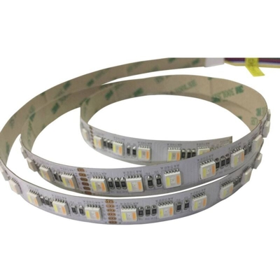 Striscia LED Classe energetica: A++ (A++ - E) RGBCCT-5M-300-IP67-12V 5 colori, RGB, RGBW, Bianco fr - Tru Components