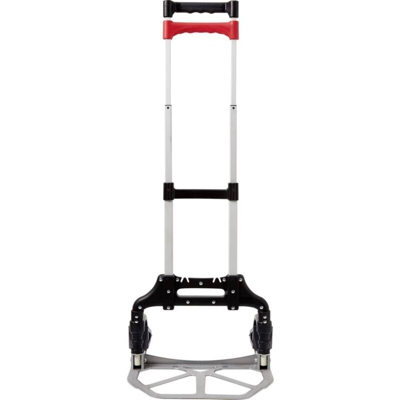 Carrellino pieghevole PP, Alluminio Capacità di carico (max.): 60 kg Dimensioni ruote (ØxL) 125 mm - Toolcraft