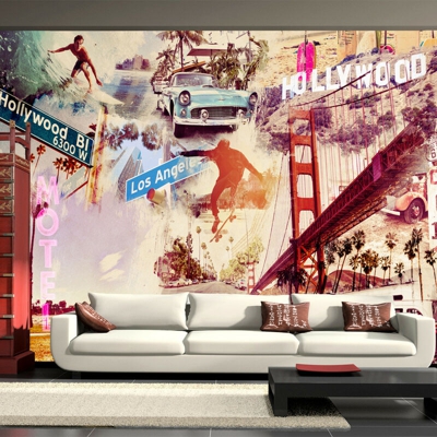 Fotomurale - Hollywood, Miami, Los Angeles...