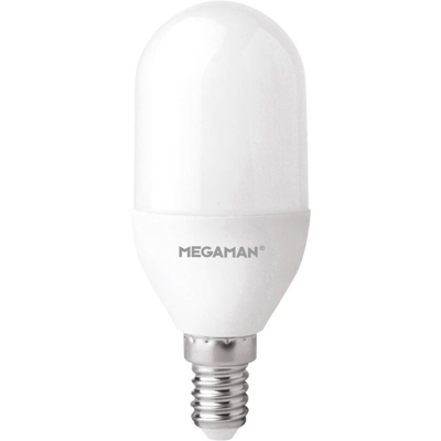 LED (monocolore) Classe energetica: A++ (A++ - E) Megaman MM21134 E14 Potenza: 6.5 W Bianco caldo 7 kWh/1000h