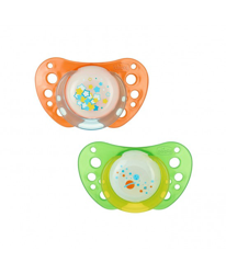 Chicco Succhietto Physio Air 6-12m Colore Lumi Caucciù 1 Pezzo en oferta