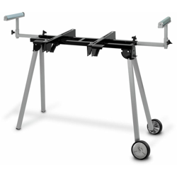 Eberth - 2700 mm Supporto per Troncatrice (136 kg Capacità, 830 mm Altezza del tavolo, Supporto dei rulli, Piedi pieghevoli, Rotelle per il trasporto) en oferta