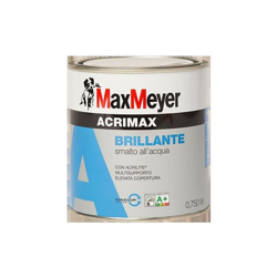 Smalto all'acqua ACRIMAX BRILLANTE Bianco calibrato A+ 2.5 litri - Max Meyer precio