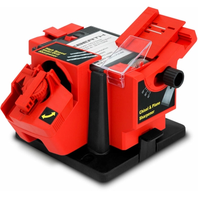 Eberth - Affilatrice multiuso per Trapani, Coltelli, Forbici, Scalpelli (Angolo daffilatura 15°- 50°, Mola diamantata)