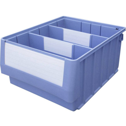 VISO TR 3214 Cassetta impilabile da magazzino (L x A x P) 234 x 140 x 300 mm Blu 1 pz. en oferta