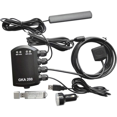 Renkforce GKA200 Sistema antifurto per auto Compatibile con telefono cellulare, Funzione tracking, Sensore di vibrazion