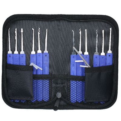 17 PCS, scasso insieme con immagazzinaggio sacchetto organizzare CERRAJERIA Strumenti Practice - ASUPERMALL