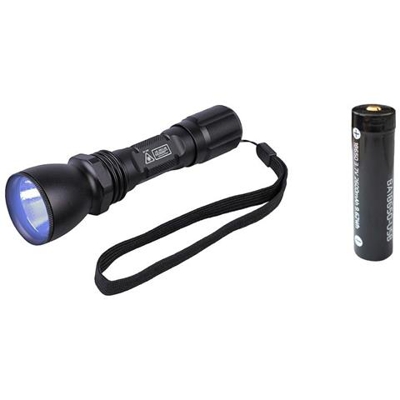 Pack Lampada Di Ispezione Uvled 365nm - Batteria Ricaricabile Ritestar 18650