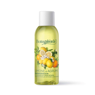 Limone e Agrumi - Gel de baño y ducha con extracto de limones de Sicilia (50 ml)