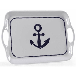 Vassoio Decorazione Ancora 41X29Cm - FALSE precio