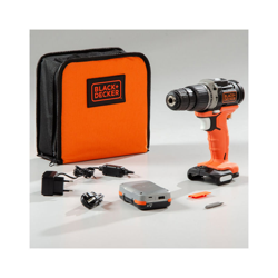 *black&decker Macchine - TRAPANO B+D 12VP 1,5 AH MOD. BDCHD12S1 KIT - *BLACK & DECKER MACCHINE precio