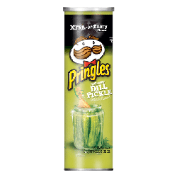 Pringles Xtreme Screamin Dill Pickle características