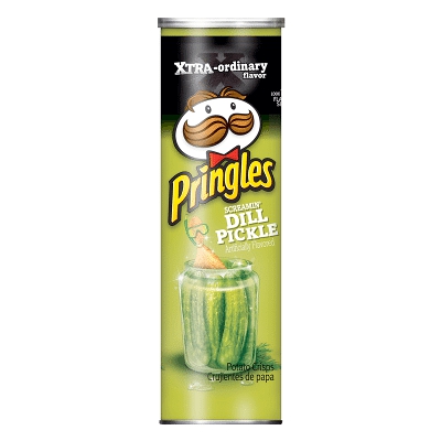 Pringles Xtreme Screamin Dill Pickle
