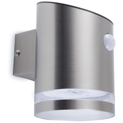Smartwares Applique Solare con Sensore PIR Argento 5000.701 características