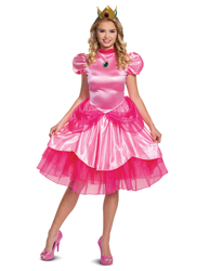 Costume deluxe Principessa Peach™ Nintendo™ per donna características