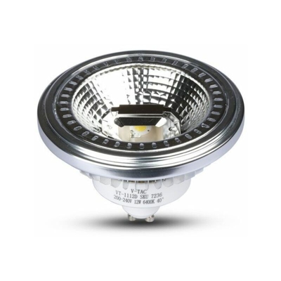 Faretto LED COB AR111 12W GU10 40° 2700K - V-tac