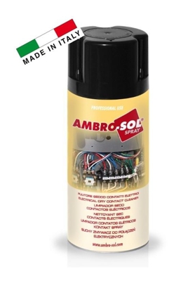 Ambro-sol - PULITORE SECCO SPRAY PER CONTATTI ELETTRICI ELETTRONICI ELETTROMAGNETICI 400ml