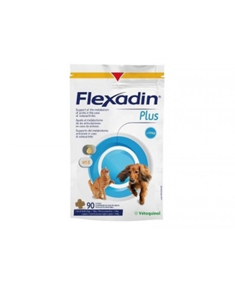 Vetoquinol Flexadin Plus Integratore Alimentare Cani Taglia S & Gatti 30tav