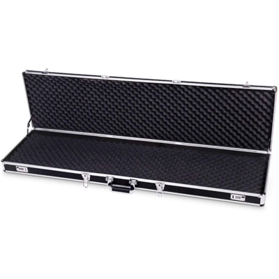 Custodia dure in Alluminio per Fucili Valigetta Pistola con 2 Serrature a Combinazione, 134 x 35 x 12 cm - COSTWAY