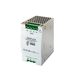 giove alimentatore da barra din 4 moduli 24vdc 5 a - Vivaldi precio
