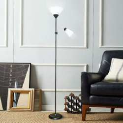 Universo - Lampada da terra due punti luce E27 orientabile | Nero precio
