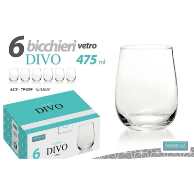 Confezione 6Bicchieri Divo 475Cc 794339 - FALSE