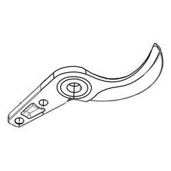 Lama Fissa per forbice pneumatica Lisam VR36 originale - LISAM PARTS en oferta