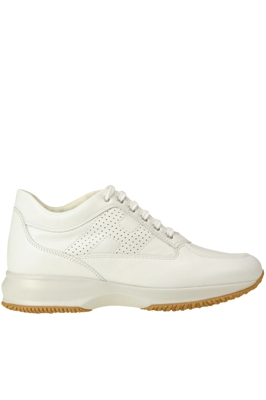 Interactive leather sneakers