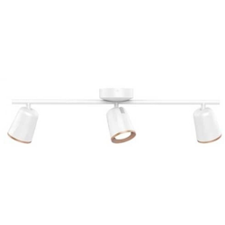 Faretto LED V-TAC da Muro Triplo 18W con Testa Orientabile Colore Bianco 4000K IP20 en oferta