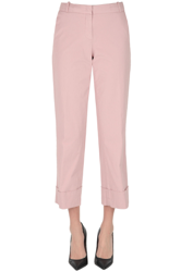 Cropped chino trousers en oferta
