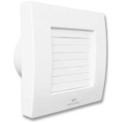 Qa120htbb - Aspiratore Assiale Diam. 119mm - 16w - 151m3 / h - Cod. Pqa0005q - Con Alette Interne Automatiche E Sensore Di Umidità Temporizzato precio