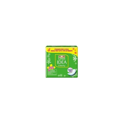 IDEA LIBERTY ULTRA ASSORBENTI ANATOMICO DISTESO GIORNO 26 PZ - Lines