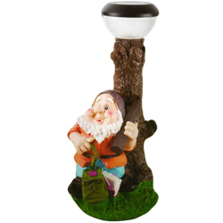 3 gnomi a led da giardino nano faretto segnapasso esterno energia solare 35 cm - VINCO GREEN LIGHT características
