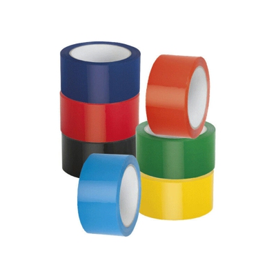 Asiashopping - 6 rotoli di nastro adesivo scotch per imballaggio 4,5 x 90 mt pack colorato