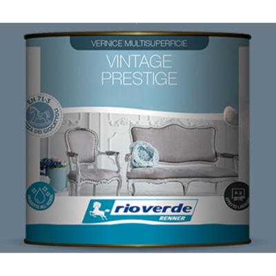 Renner vintage prestige 0,5lt vernice extra opaca lavabile, scegli se ginepro - RIO VERDE