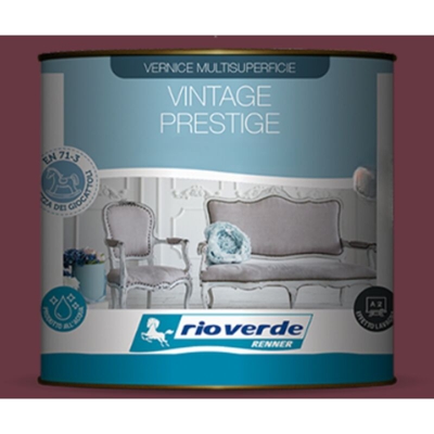 Renner vintage prestige 0,5lt vernice extra opaca lavabile, scegli se amarena - RIO VERDE