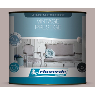 Renner vintage prestige 0,5lt vernice extra opaca lavabile, scegli se marzapane - RIO VERDE