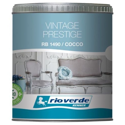 Renner vintage prestige 0,5lt vernice extra opaca lavabile, scegli se cocco - RIO VERDE