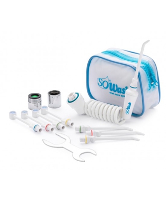 Sowash Family 4 Testine Idrogetto + 4 Testine Idropulsore Gengive Sensibili
