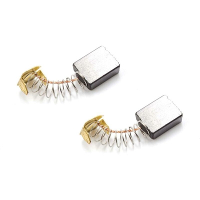 vhbw 2x spazzole di carbone, carbone del motore 6,5mm x 13,5mm x 16mm per utensile elettrico Makita 7305 H, 8900, 8900 N, 9400 B, 9401, 9402, 960 NG