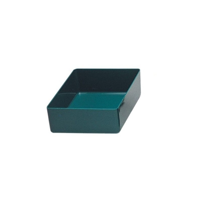 Socepi - Vaschette in plastica milleusi BETA 4 Confez. da 4 pz. Dimensioni mm (LxPxH) 190x150xh62 Colore Verde Versione Base e Pareti Lisce Capacità