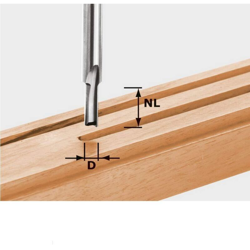 Festool HW S8 D5/12 , Fresa per scanalature, in acciaio rapido - 490954 en oferta
